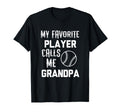 My Favorite Player Calls Me Grandpa T-Shirt - Custom Art Print Men Women - T-Shirt, Sweatshirt, Hoodie