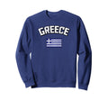 Greece Flag Distressed Greek Pride Sweatshirt - Novelty Apparel for Adults - T-Shirt, Sweatshirt, Hoodie
