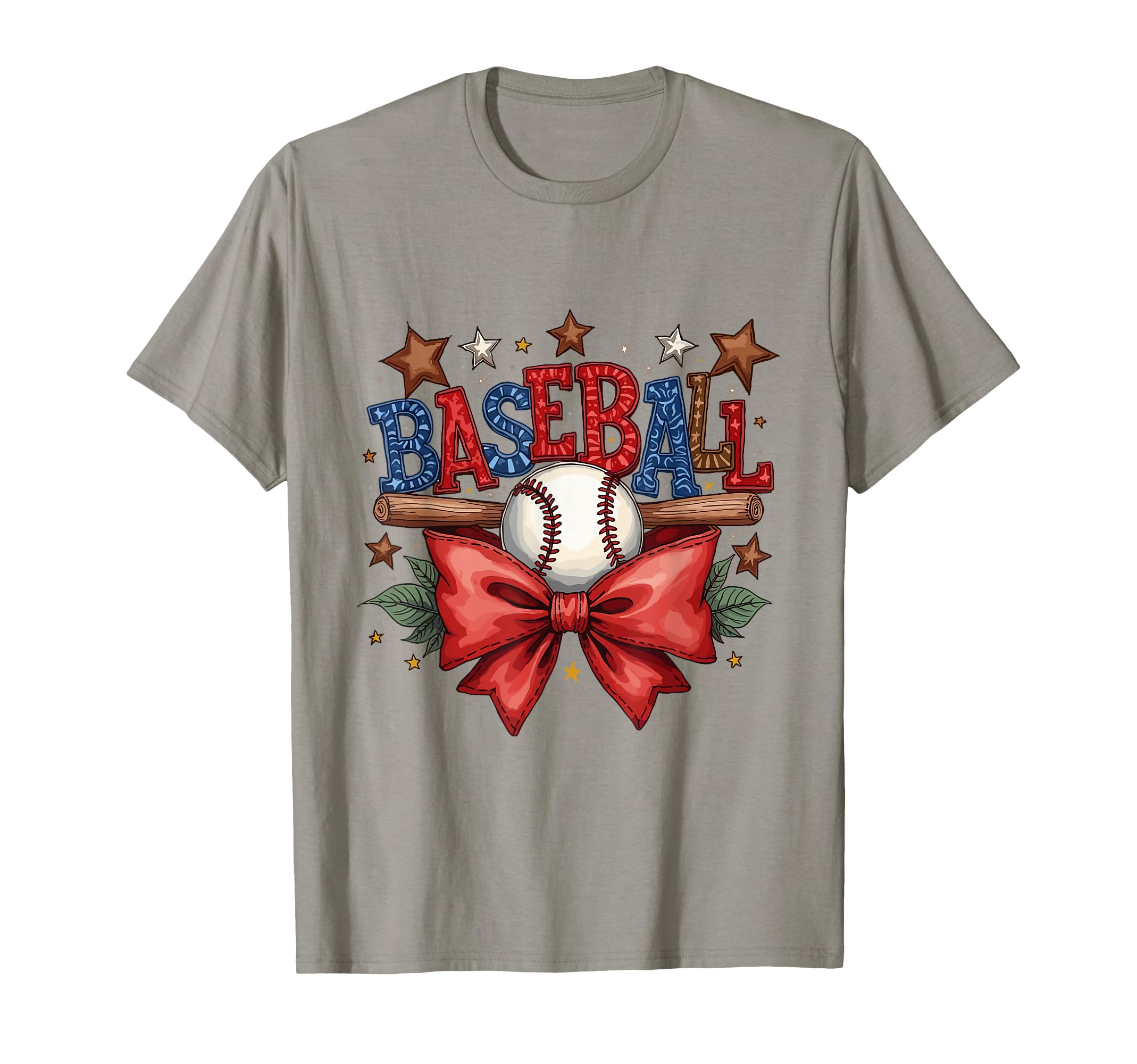 Baseball Coquette Bow Game Day Baseball T-Shirt - Novelty Apparel Unisex - T-Shirt, Sweatshirt, Hoodie