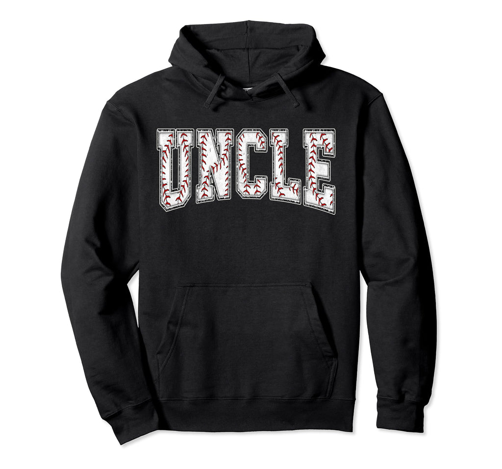 Baseball Uncle Baseball Nephew Funny Hoodie - Aesthetic Graphic for Adults - T-Shirt, Sweatshirt, Hoodie