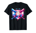 Baseball Drip Ice Cream Melting Paint T-Shirt - Unique Graphic for Adults - T-Shirt, Sweatshirt, Hoodie