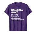 Baseball Aunt Definition Funny T-Shirt - Custom Art Print Unisex - T-Shirt, Sweatshirt, Hoodie