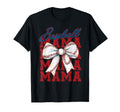 Baseball Mama Checkered Baseball Mama T-Shirt - Custom Art Print Men Women - T-Shirt, Sweatshirt, Hoodie