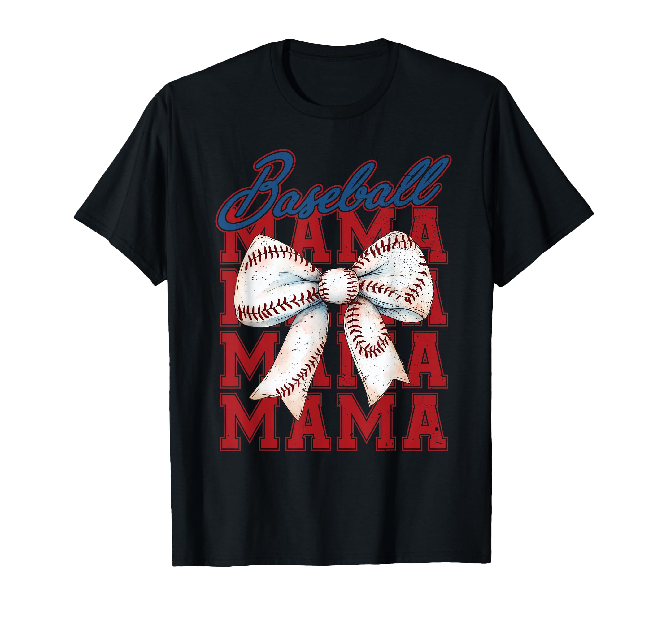 Baseball Mama Checkered Baseball Mama T-Shirt - Custom Art Print Men Women - T-Shirt, Sweatshirt, Hoodie