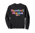 Baseball Mama Coquette Bow Cheer Sweatshirt - Novelty Apparel for Adults - T-Shirt, Sweatshirt, Hoodie