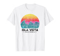 Isla Vista Surfing Waves Beach T-Shirt - Minimalist Print Men Women - T-Shirt, Sweatshirt, Hoodie