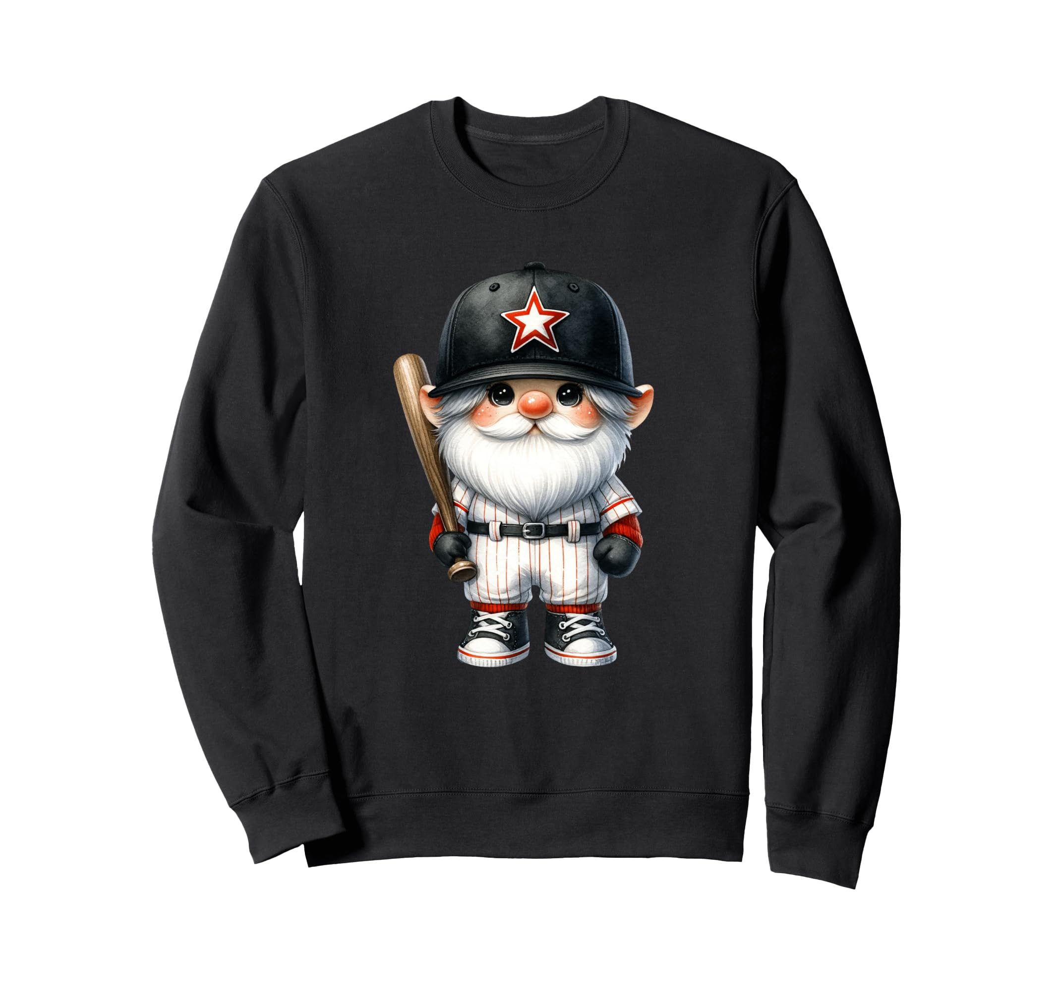 Funny Baseball Gnome Grandpa Sweatshirt - Trendy Graphic Men Women - T-Shirt, Sweatshirt, Hoodie
