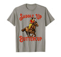 Saddle Up Buttercup Cowboy Cowgirl T-Shirt - Minimalist Print for Adults - T-Shirt, Sweatshirt, Hoodie