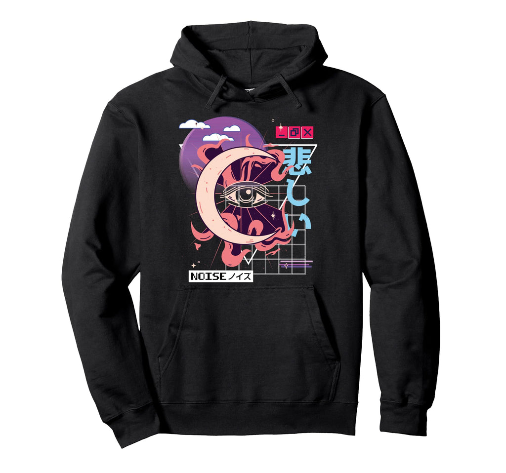 Vaporwave Kawaii Aesthetic Japanese Hoodie - Aesthetic Graphic for Adults - T-Shirt, Sweatshirt, Hoodie
