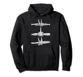 Minimalist Grunge Barbed Wire Hoodie - Casual Everyday Wear for Adults - T-Shirt, Sweatshirt, Hoodie