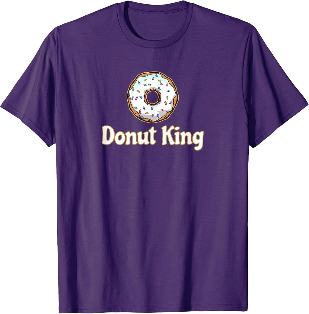 Donuts Are King - Adult & Kids T-Shirts, Sweatshirts & Hoodies apparel design preview 1