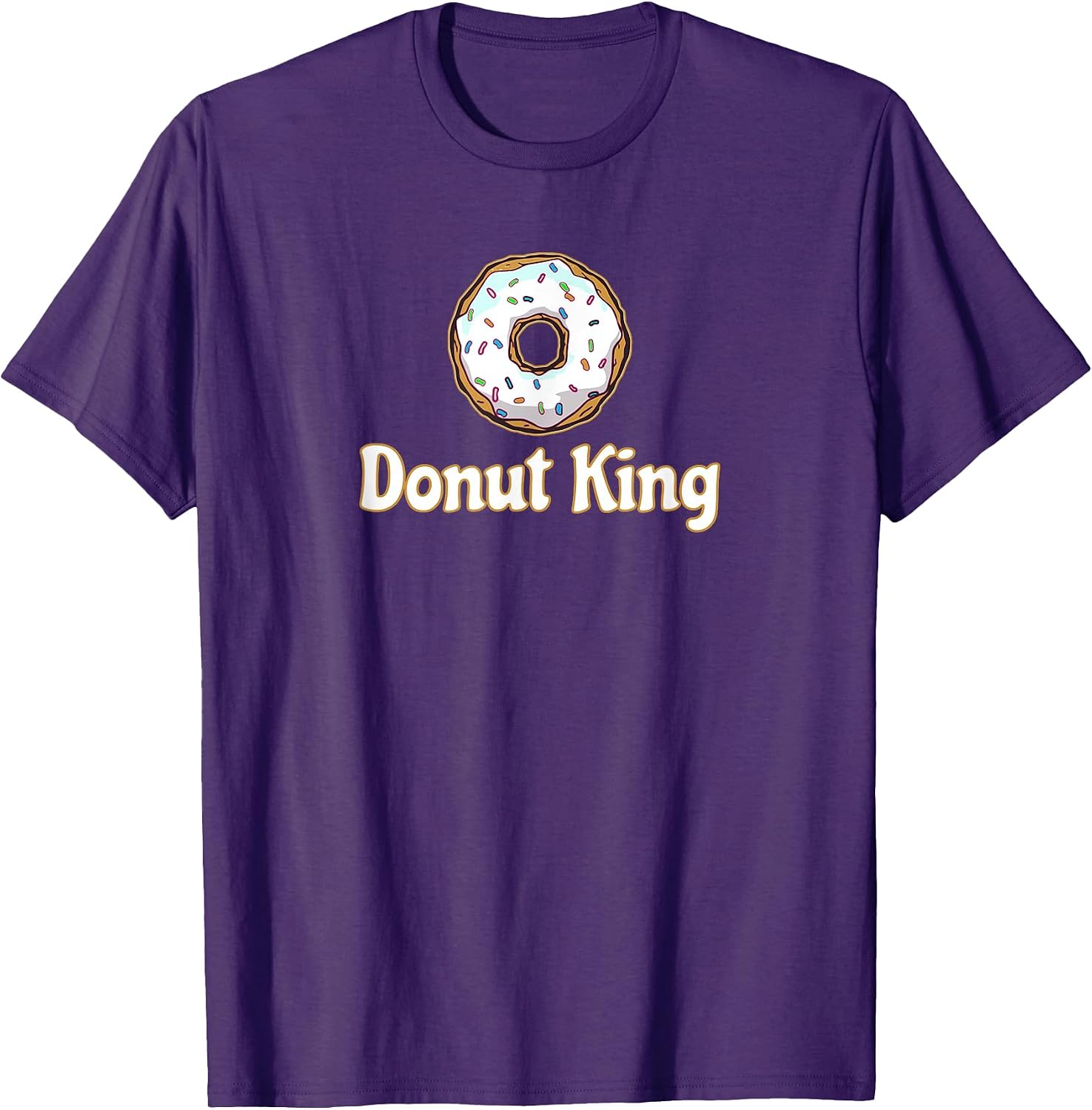 Donuts Are King - Adult & Kids T-Shirts, Sweatshirts & Hoodies apparel design preview 1