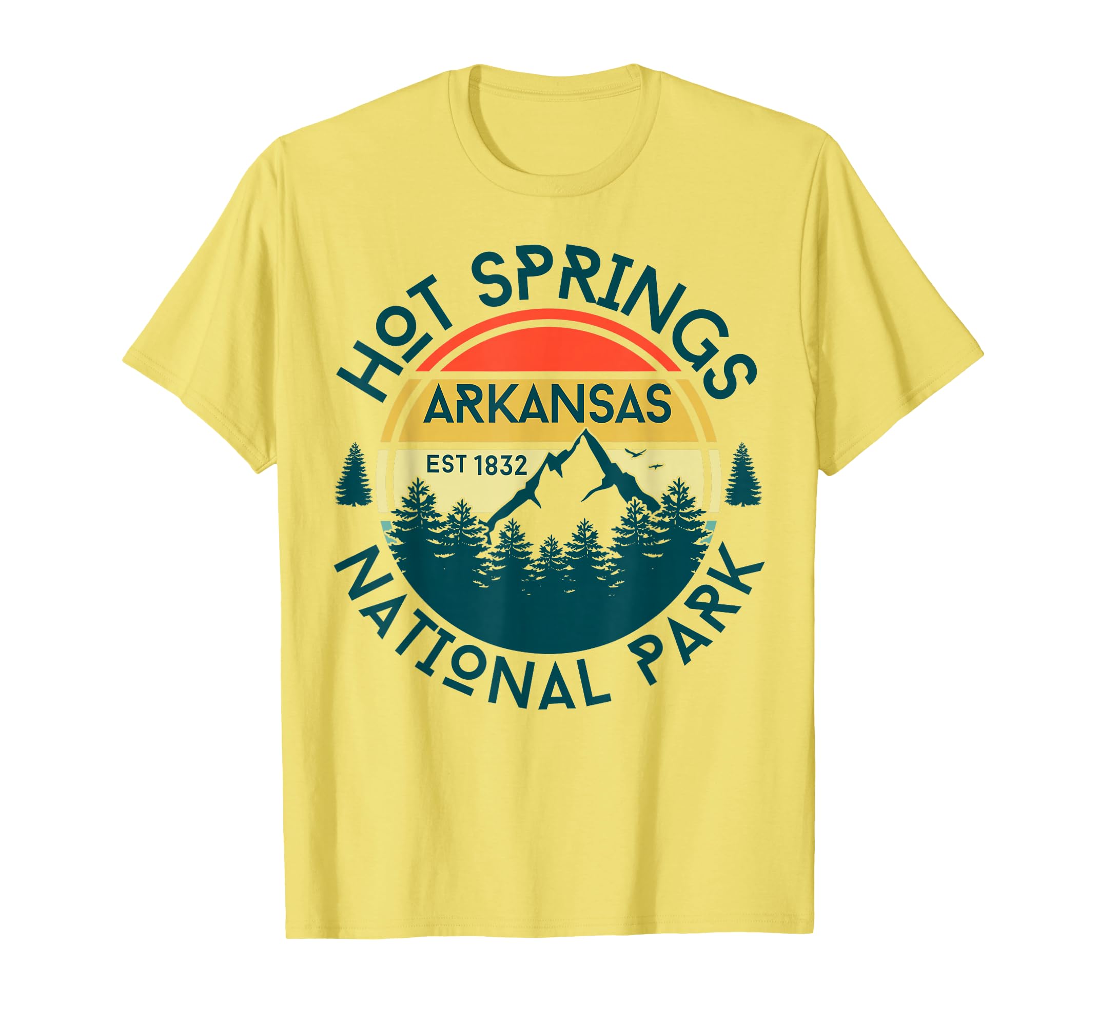 Hot Springs National Park Arkansas Sweatshirt - Unique Graphic for Adults - T-Shirt, Sweatshirt, Hoodie