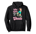 Roller Skating Skate 1970S Why Walk Hoodie - Unique Graphic for Adults - T-Shirt, Sweatshirt, Hoodie