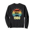 41St Birthday Legend Since June 1980 Sweatshirt - Streetwear Style Unisex - T-Shirt, Sweatshirt, Hoodie