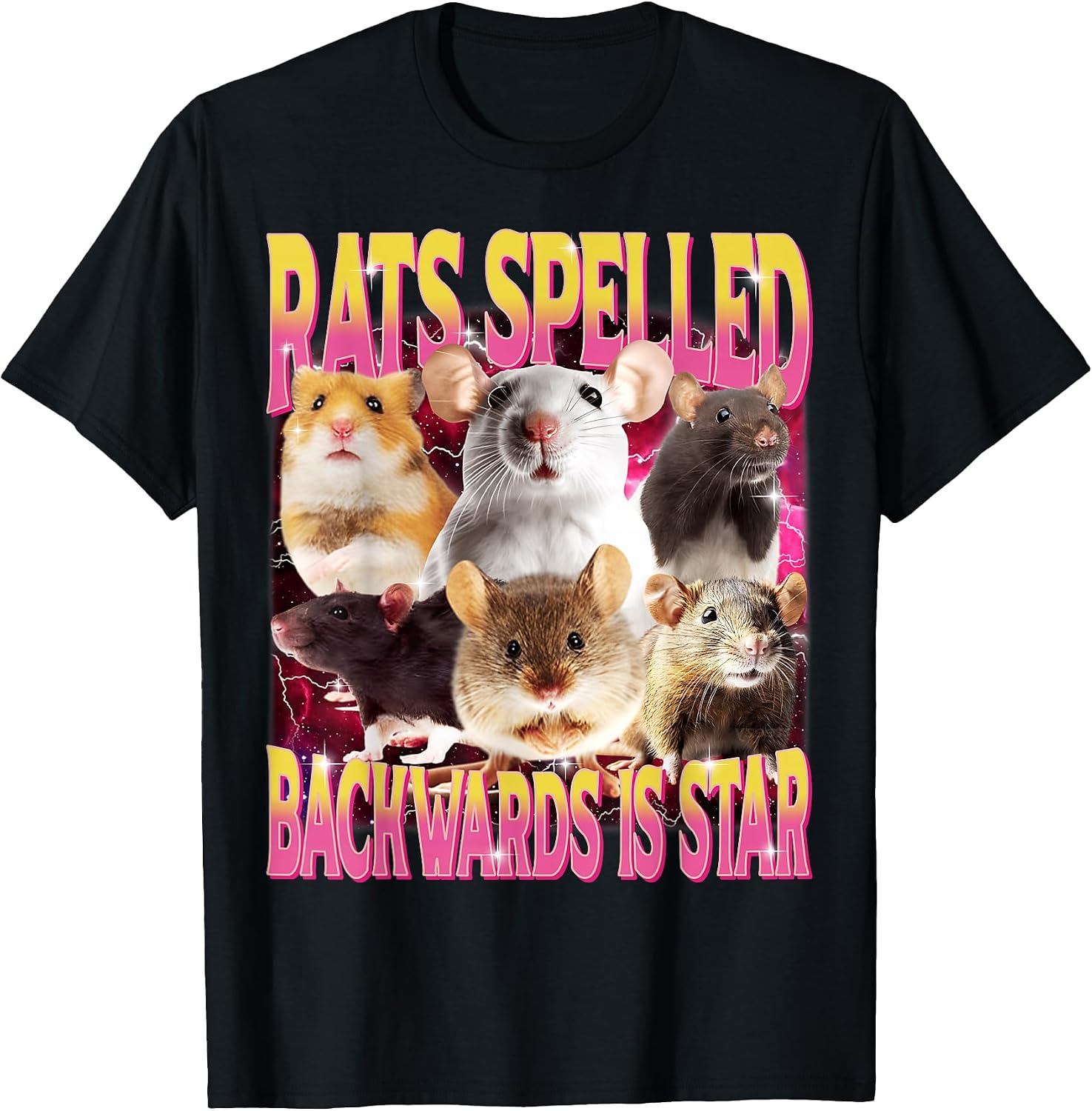 Funny Gen Z Humor Rat Meme Stupid Brainrot - Adult & Kids T-Shirts, Sweatshirts & Hoodies apparel design preview 1