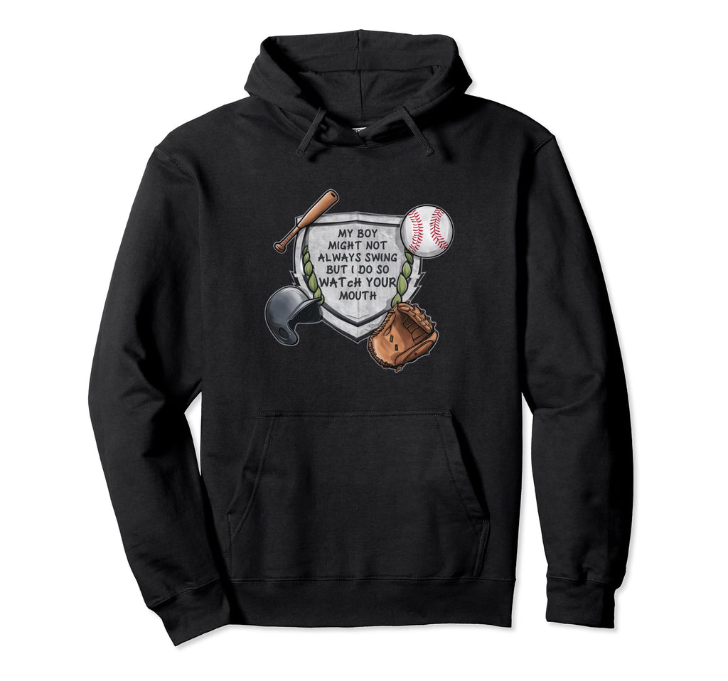 My Might Not Always Swing Funny Hoodie - Fun Novelty Design Unisex - T-Shirt, Sweatshirt, Hoodie