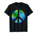 World Peace Sign Earth Day Love T-Shirt - Unique Graphic for Adults - T-Shirt, Sweatshirt, Hoodie