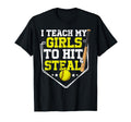 I Teach My To Hit And Steal T-Shirt - Fun Novelty Design for Adults - T-Shirt, Sweatshirt, Hoodie