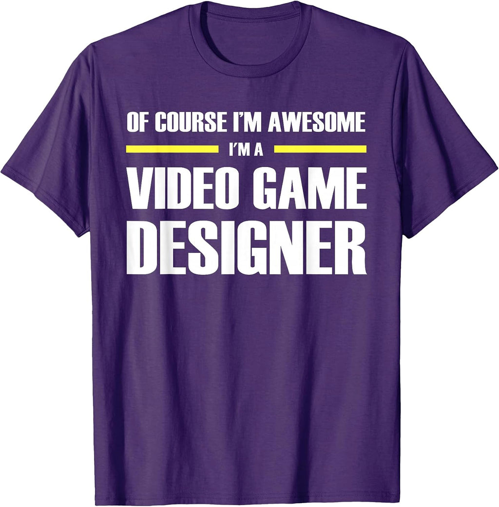 Video Game Designer Collections - Adult & Kids T-Shirts, Sweatshirts & Hoodies apparel design preview 1