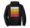 Bluegrass Funny 70S 80S Typography Hoodie - Casual Everyday Wear Men Women - T-Shirt, Sweatshirt, Hoodie