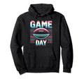 Vaporwave Aesthetic Game Day American Hoodie - Graphic Print for Adults - T-Shirt, Sweatshirt, Hoodie
