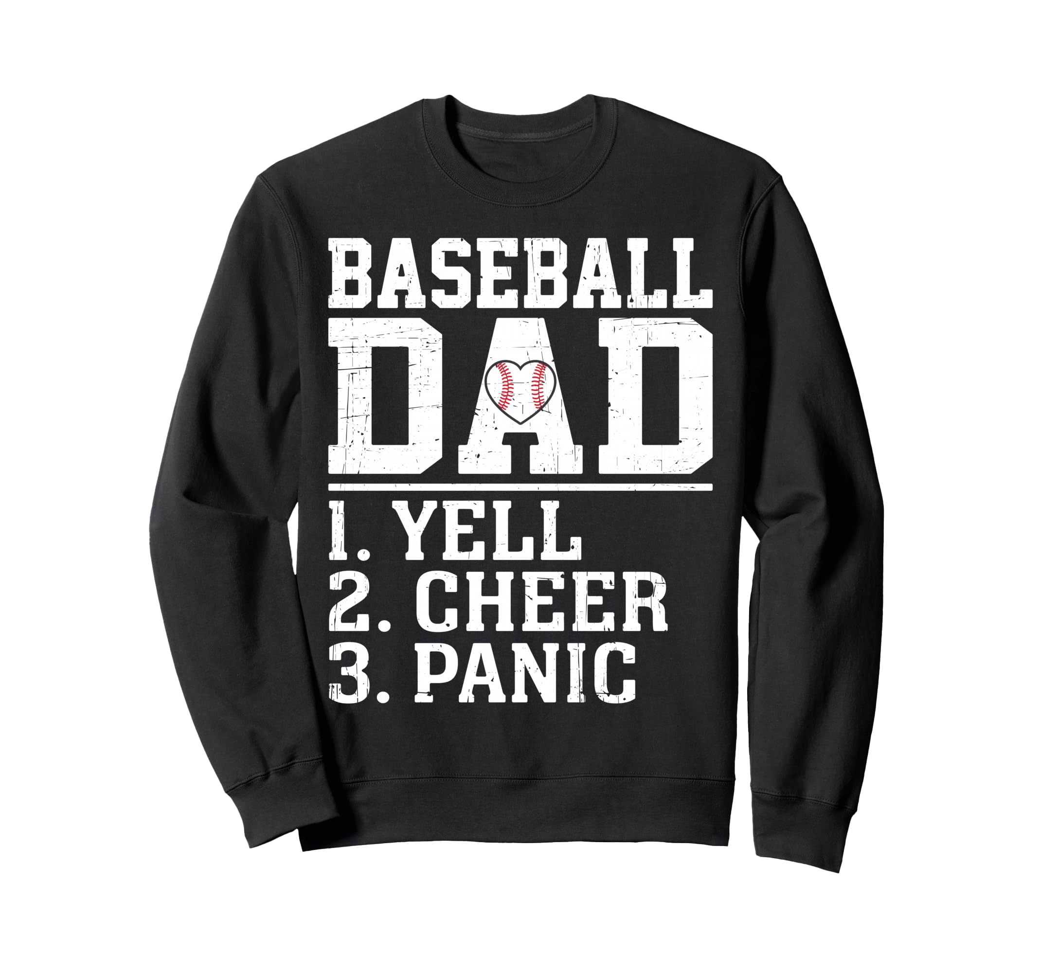 Baseball Dad Parent Player Family Sweatshirt - Custom Art Print Unisex - T-Shirt, Sweatshirt, Hoodie