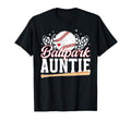 Ballpark Auntie Baseball Aunt T-Shirt - Custom Art Print for Adults - T-Shirt, Sweatshirt, Hoodie