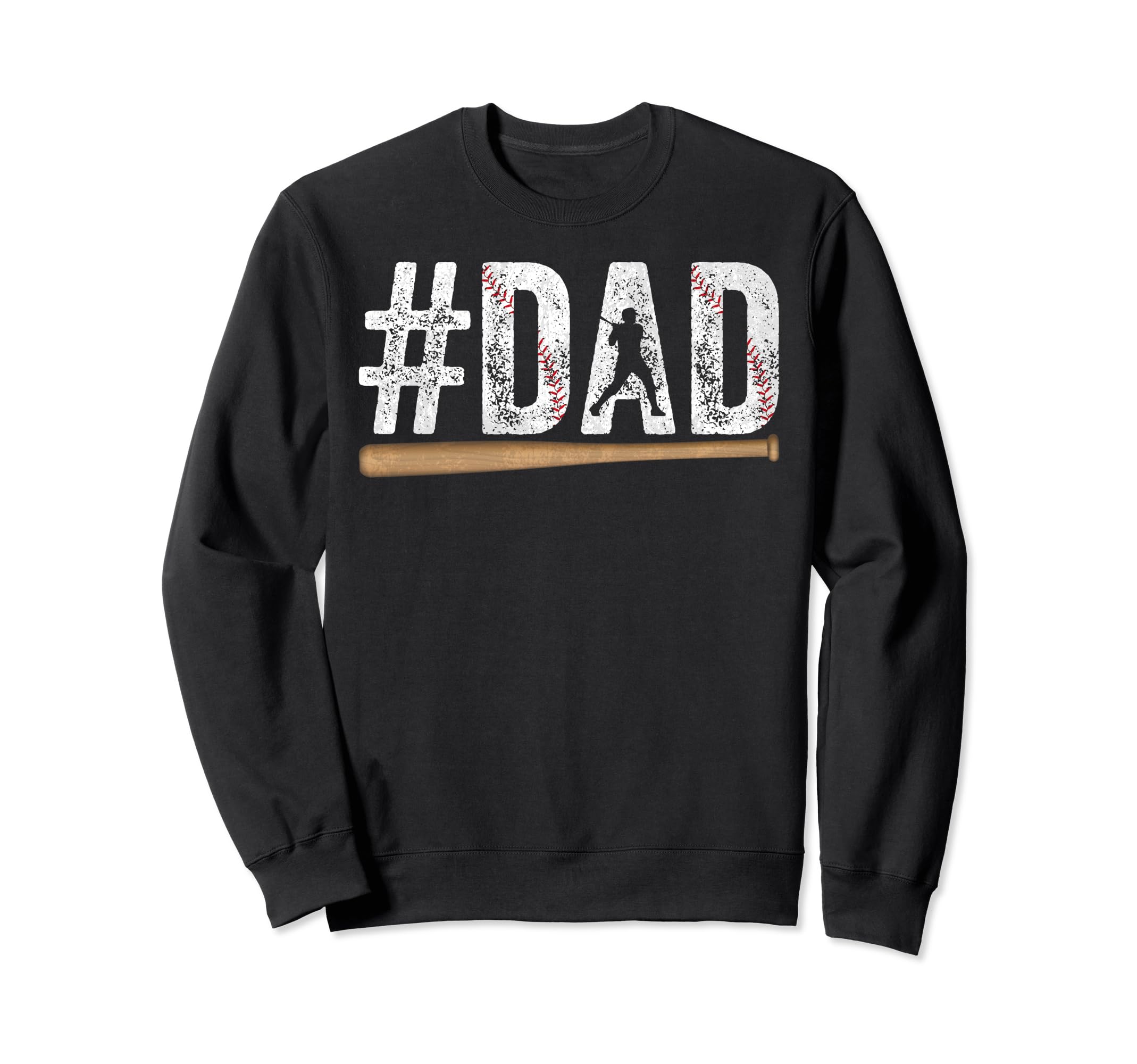 Baseball Dad Softball Batter Sweatshirt - Aesthetic Graphic Men Women - T-Shirt, Sweatshirt, Hoodie