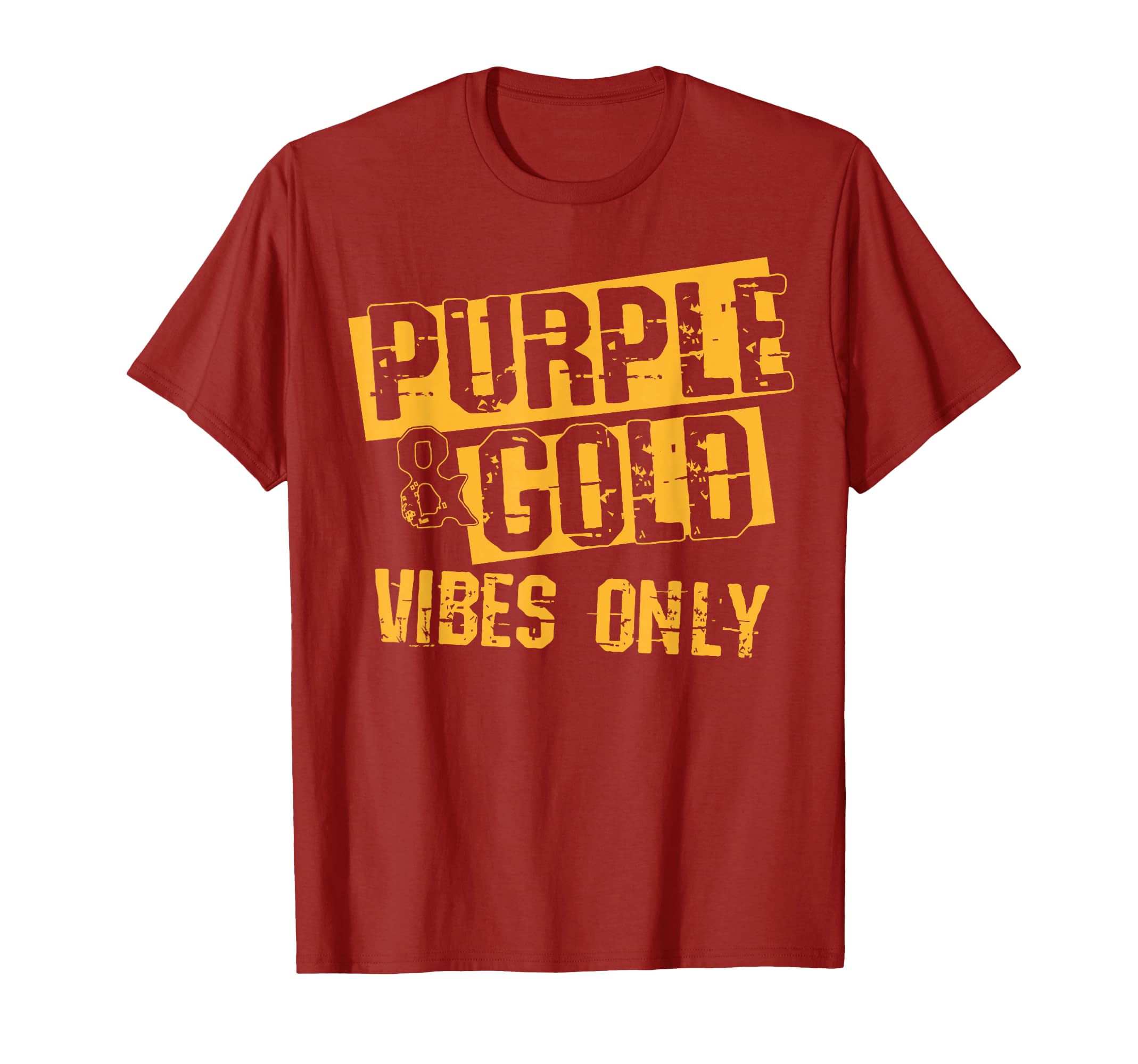 Purple Gold Game Day Group High T-Shirt - Aesthetic Graphic for Adults - T-Shirt, Sweatshirt, Hoodie