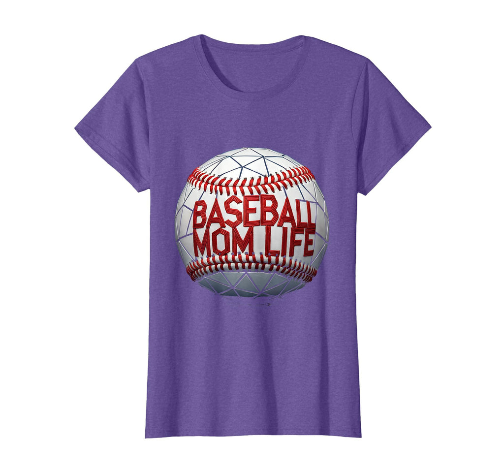 Baseball Mom Life T-Shirt - Unique Graphic Men Women - T-Shirt, Sweatshirt, Hoodie