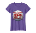 Baseball Mom Life T-Shirt - Unique Graphic Men Women - T-Shirt, Sweatshirt, Hoodie