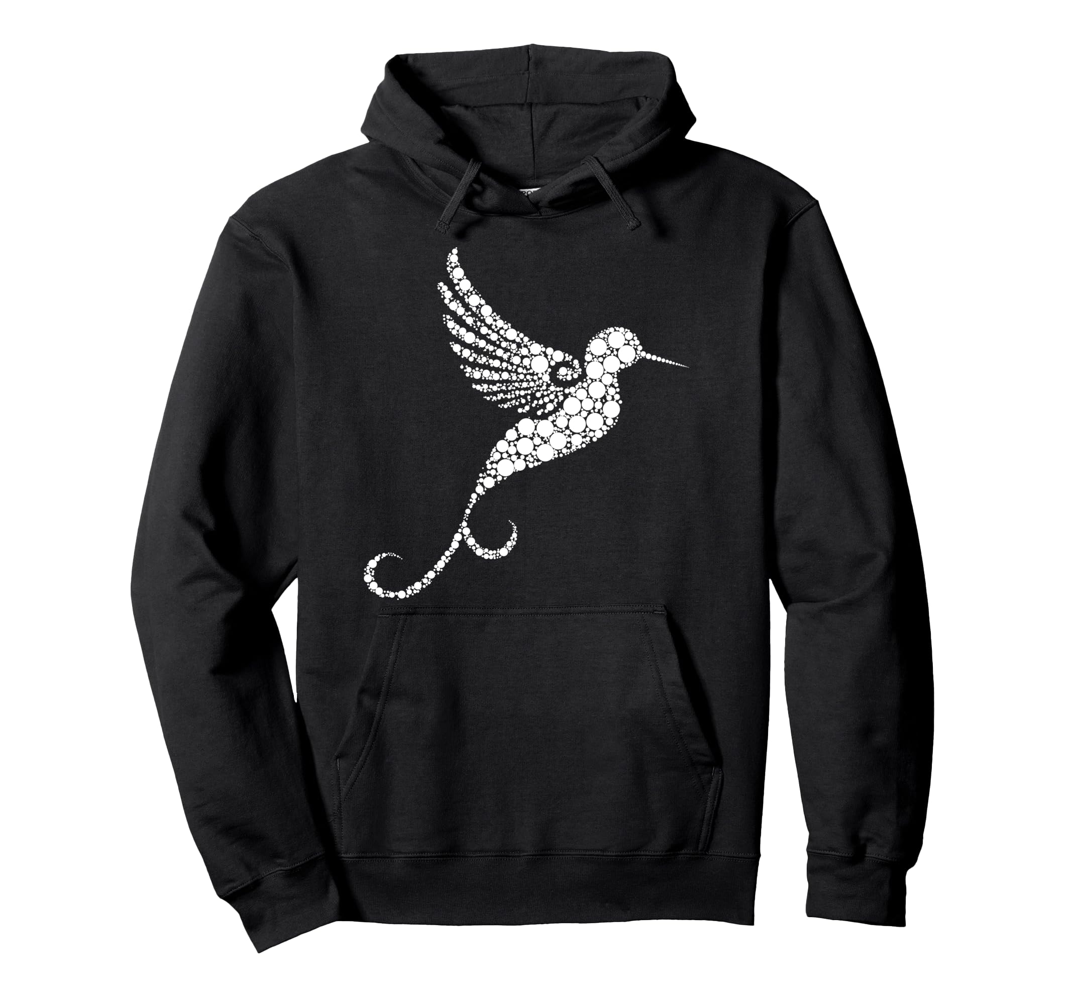 Hummingbird Distressed Hummingbird Hoodie - Novelty Apparel for Adults - T-Shirt, Sweatshirt, Hoodie