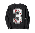 3 Years Old Birthday Baseball Sweatshirt - Streetwear Style for Adults - T-Shirt, Sweatshirt, Hoodie