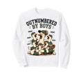 Outnumbered Funny Mama Mom Goose Sweatshirt - Aesthetic Graphic Unisex - T-Shirt, Sweatshirt, Hoodie
