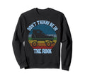 Roller Skate Rink Roller Blade Sweatshirt - Minimalist Print Men Women - T-Shirt, Sweatshirt, Hoodie