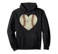 Baseball Heart Mom Dad Sports Player Hoodie - Trendy Graphic Unisex - T-Shirt, Sweatshirt, Hoodie