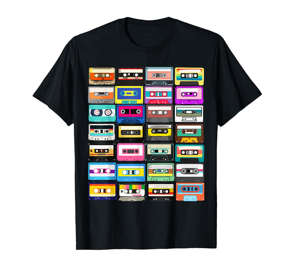 Cassette Mixtape 1980S 1990S Music T-Shirt - Aesthetic Graphic Men Women - T-Shirt, Sweatshirt, Hoodie