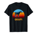 Sunset Okapi T-Shirt - Trendy Graphic for Adults - T-Shirt, Sweatshirt, Hoodie