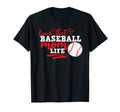 Livin That Baseball Mom Life T-Shirt - Unique Graphic Men Women - T-Shirt, Sweatshirt, Hoodie