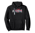 Number One Baseball Mom Mothers Day Hoodie - Minimalist Print Men Women - T-Shirt, Sweatshirt, Hoodie