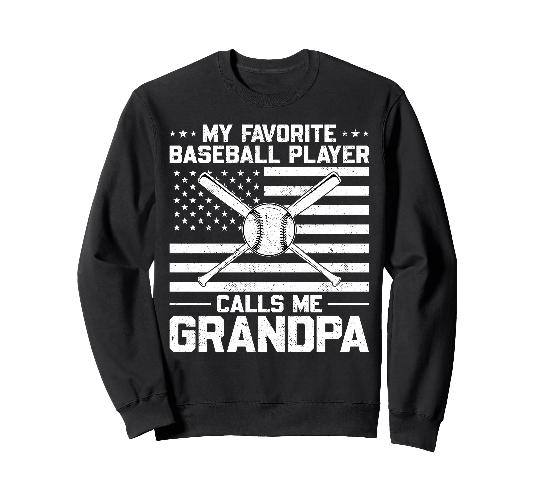 My Favorite Baseball Player Sweatshirt - Fun Novelty Design for Adults - T-Shirt, Sweatshirt, Hoodie
