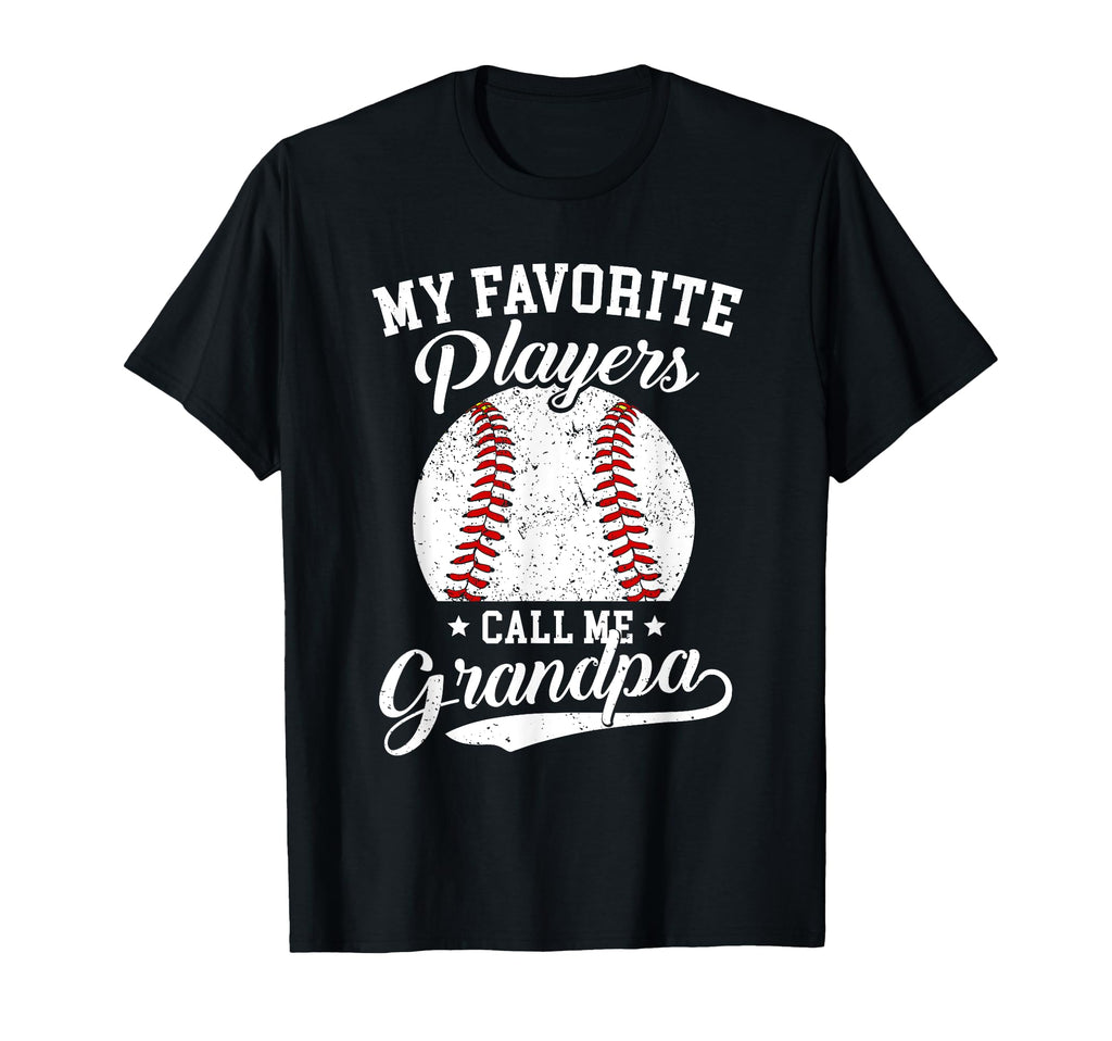 Baseball Grandpa My Favorite T-Shirt - Aesthetic Graphic for Adults - T-Shirt, Sweatshirt, Hoodie