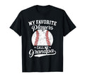 Baseball Grandpa My Favorite T-Shirt - Aesthetic Graphic for Adults - T-Shirt, Sweatshirt, Hoodie