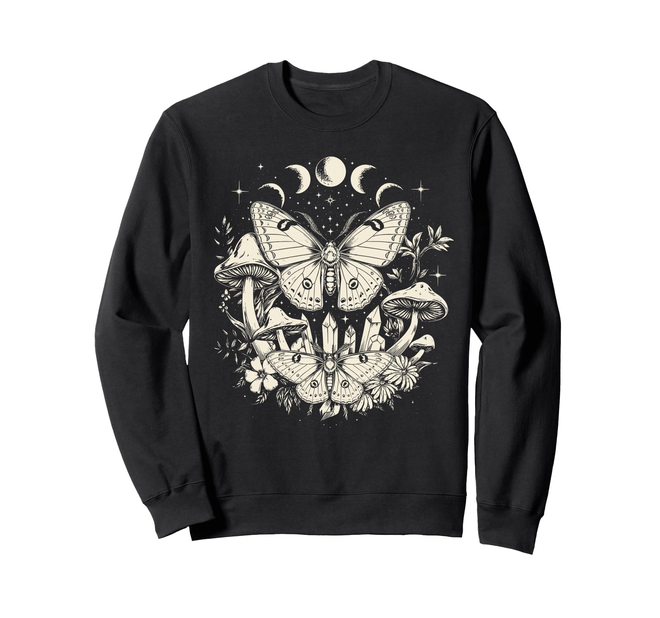 Butterfly Grunge Fairycore Therian Sweatshirt - Streetwear Style Men Women - T-Shirt, Sweatshirt, Hoodie