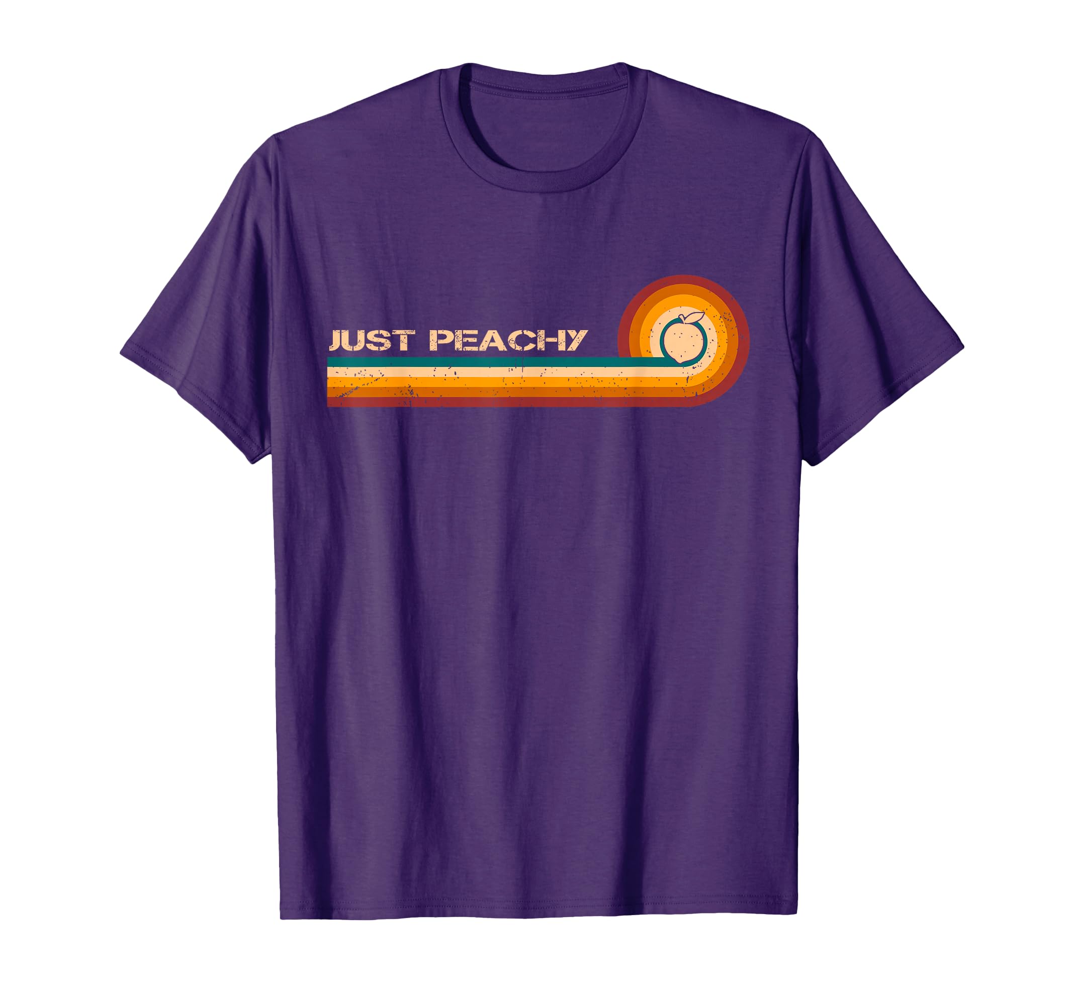 Sarcastic Stripes Just Peachy Georgia T-Shirt - Graphic Print Men Women - T-Shirt, Sweatshirt, Hoodie