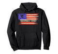 Usa American Flag Proud Baseball Mom Hoodie - Fun Novelty Design Unisex - T-Shirt, Sweatshirt, Hoodie