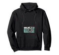 Photographer Camera Neck Strap Hoodie - Custom Art Print Men Women - T-Shirt, Sweatshirt, Hoodie