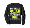 Funny Sports Softball And Sweatshirt - Fun Novelty Design for Adults - T-Shirt, Sweatshirt, Hoodie