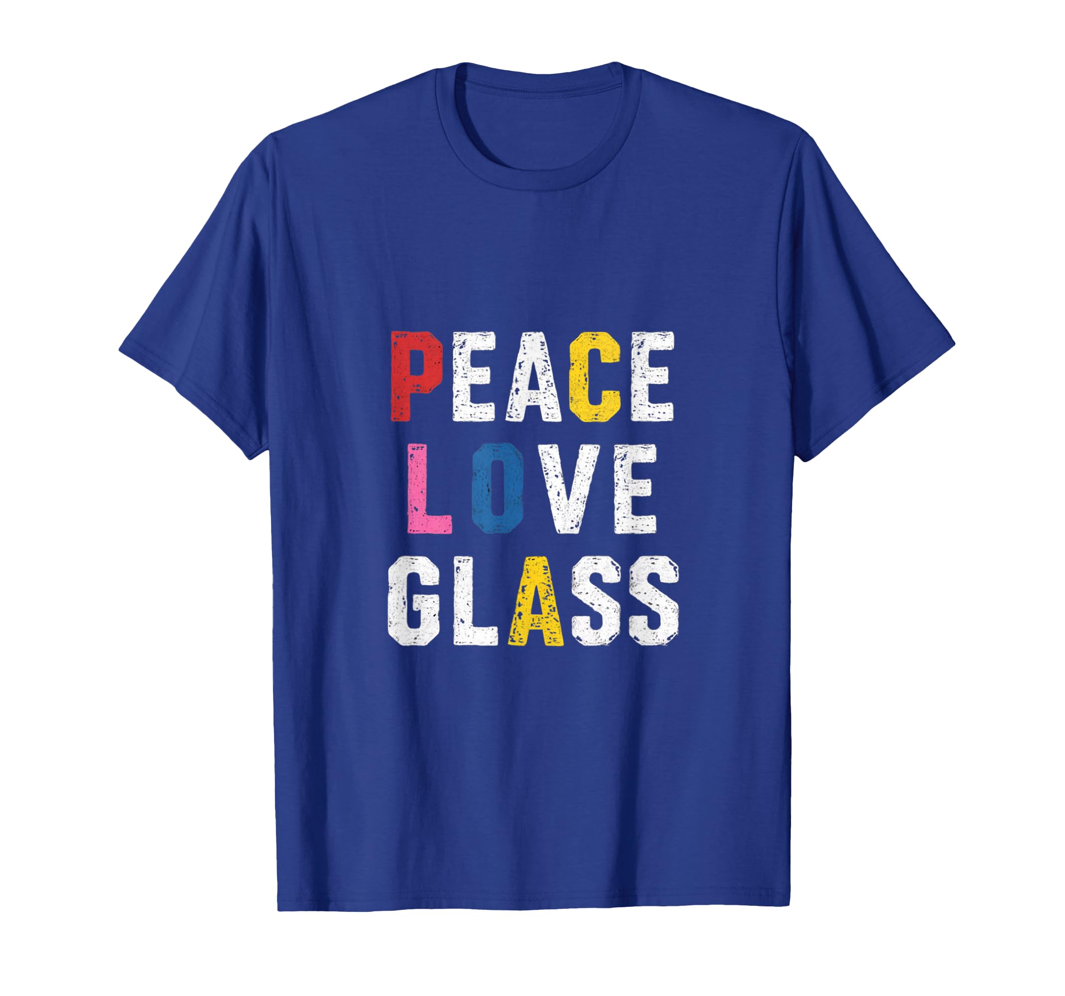 Funny Blown Mosaic Stained Fused Glass T-Shirt - Graphic Print Men Women - T-Shirt, Sweatshirt, Hoodie